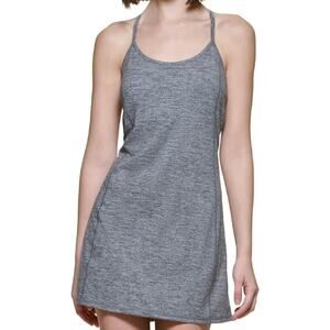Calvin Klein Performance Women's Exercise Gray Dress Small PF2D8050 NWT